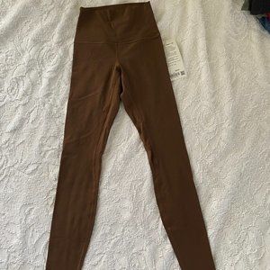 lululemon align HR pant 28" Java